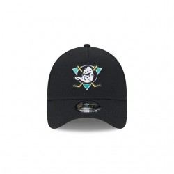 ANAHEIM DUCKS 9FORTY A-FRAME BLACK SNAPBACK HAT