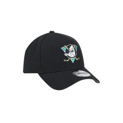 ANAHEIM DUCKS 9FORTY A-FRAME BLACK SNAPBACK HAT