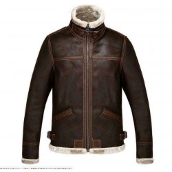 4 Zip Men's Faux Leather Jackets Coat 108