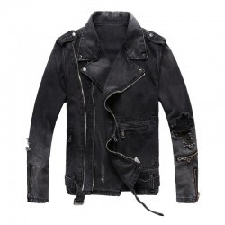 Men's Denim Jean Jacket Coat