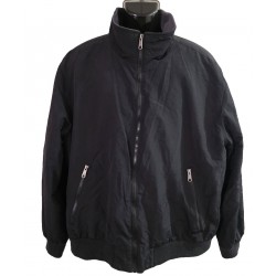 s Men's Black Full Zip Coat Size XL
