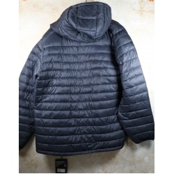 Men's Insulated Hooded Jacket Black XXL 195