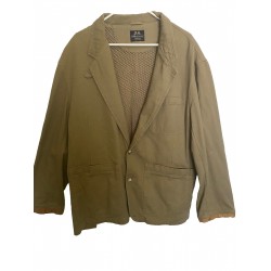 Outdoor Hunting Safari Jacket Men's Leather L