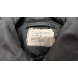 USGI Military 1973 Cold Weather Flyers Jacket CWU-45/P Aramid Nomex Coat Small