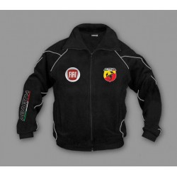 Mens Fiat Abarth Sport Racing F ce Jacket Sweatshirt Apparel Embroidered