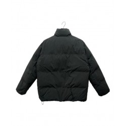 green Down jacket black