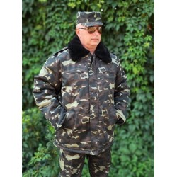 Camo Winter Jacket Lined Coat