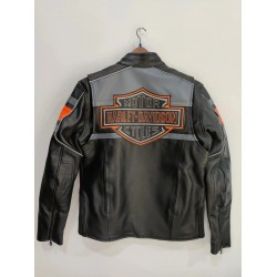Men's Black Leather Jacket Coat Jacket