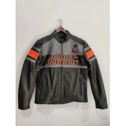 Men's Black Leather Jacket Coat Jacket