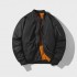 Men's Bomber Jacket Winter Thickened Cotton Lined Baseball Jacket Streetwear Workwear Coat