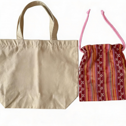 Handbag Miyako Island Sidra Minsa Woven Cordón