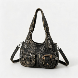 Handbag estilo vintage Y2K con Strap de hombro ajustable - Crossbody -