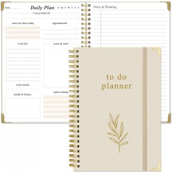 To Do List Notebook - Aesthetic Daily Planner to Easily Organize Your Tasks And