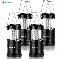 LED Camping Lantern 4-Packs Super Bright Battery Camping