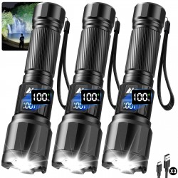 Lantern Alta Lúmenes Rechargeable Paquete de 2 990000 Lúmenes Lantern LED Súper Brillante
