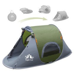 Camping Backpacking Tent Single Person Waterproof Shelter