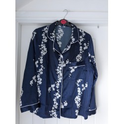 Conjunto de Pajamas de Women Satin Feel, talla XL, Pajamas de verano, vacaciones ni
