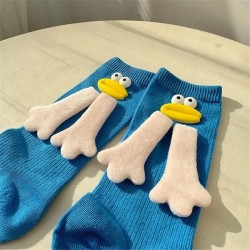 Simple Ankle Socks Trendy Bootie Socks Simple Calf Socks Cotton Crew Socks