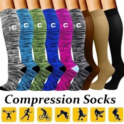 Compression Sock-Graduated Compression Socks for Women and Men 20-30mmhg Knee High Sock Circulation(1 pair) -Best for