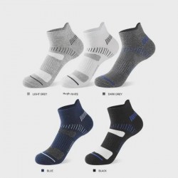 Breathable Cotton Ankle Socks for Running and Sports - Men's and Women's Low-Cut Socks