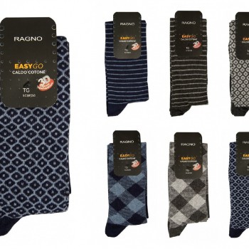 Men socks one pair long socks high sock warm 3D cotton two-way stretch socks eas