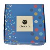 CIOCCA men's short low socks pack of 6 pairs of summer cotton socks with box ite