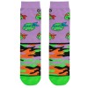 ODD SOX Men's Crew Socks - Turtle Camo (TMNT)-(UK 6-12 | EU 40-46)