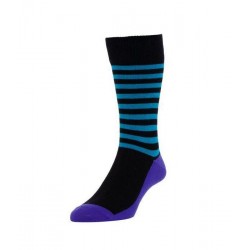 HJ Hall Chunky Cotton Rich Sailor Stripe Socks|Unisex|Multiple Colour Options