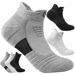 Men Thick Towel Bottom Breathable Sweat-absorbent Outdoor Sports Running Socks Elite Basketball Sports Socks