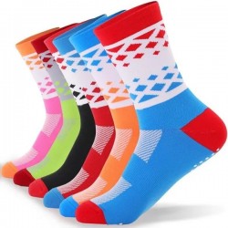 1/2/3 Pair Socks For Men and Women,High Quality Professional Sports Socks, Colorful Compression Cycling Socks, Unisex Sport Socks Moisture