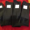 4 Pair Large Army Issue 80% Polypropylene Black Liner Socks 10-13 USA