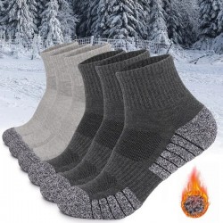Ankle Athletic Thicken Running Cotton Socks 1 Pair Cushioned Low Cut Sports Socks Arch Support Breathable Socks for Men Women Autumn and
