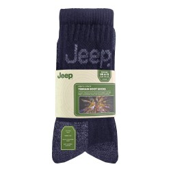 Mens Luxury Jeep Terrain Walking Work Hiking Socks Navy Size 6-11 Uk, 39-45 Eur