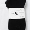 Elyfer Unisex 4-Pack Thin Bamboo Crew Length Ankle Socks DH3 Black 8-10 NWT