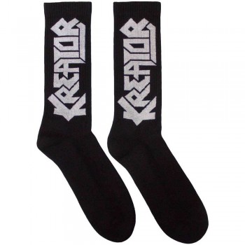 KREATOR - LOGO SOCKS - BRAND NEW & LICENSED - MUSIC BAND KREASCK01MB