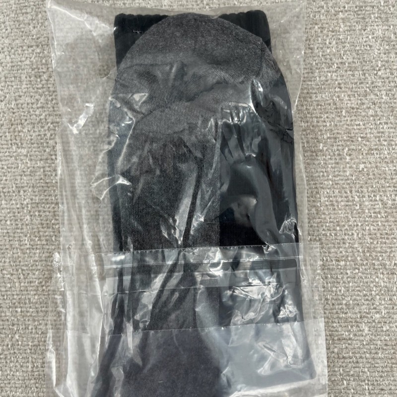 Monster Energy Company Crew Socks Men's One Size Black Logo Ribbed Casual Wear