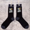 Padel Never Underestimate Old Guy Men's Black Socks Fun Father's Day