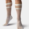 Barcode Berlin fishnet socks Paris white socks 92252/200 gay sexy fast shipping