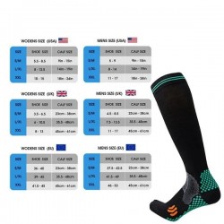 Compression Socks for Women & Men（20-30mmhg）Athletic Nursing Stocking for Running, Flight, Travel, Nurses, Edema