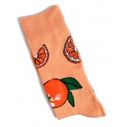Mens Fruity Oranges Citrus Orange Socks 6-10 UK / 39-44 Eur / 7-11 US