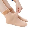 1/2/3/5 Pairs Unisex Thermal Socks Fleece Lined Warm Winter Thermal Socks UK