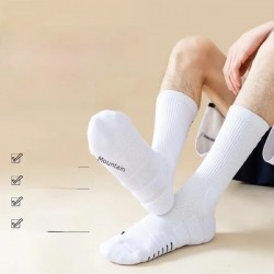 Breathable Mid-Cut Basketball Socks for Men – Elite Training & Game Performance