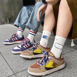 Unisex Cotton Crew Socks | Trendy Skate & Streetwear Socks with Letter Print