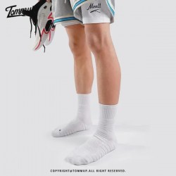 Pro Basketball Socks for Men - High Cushion Moisture Wicking Anti-Slip Sports Crew Socks