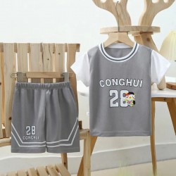 Kids Basketball Jersey Set - Breathable Mesh Quick-Dry Sportswear for Boys and Girls