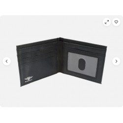 Canvas Bi-Fold Wallet American Flag Weathered (US IMPORT)