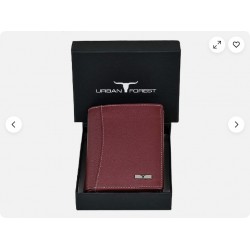 New Premium Quality Bi-fold Leather Wallet Men Brown