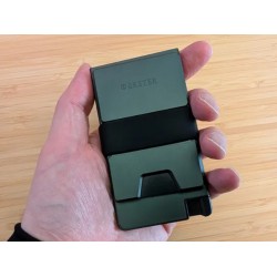 Wallet inteligente con Card Holder de aluminio (Black mate - EK-ALU-MBL)