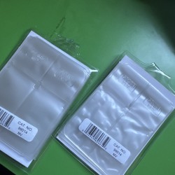 New Buxton Vinyl Windows for Billfold Wallets with a Wing Bar X 3! ! T5 2oz