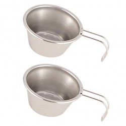 3pcs 50ml Stainless Steel Wine Cups Water Mug Outdoor Camping Mug